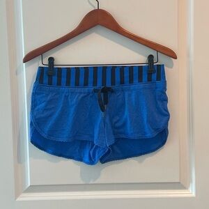 Lululemon Shorts Blue Athletic Drawstring